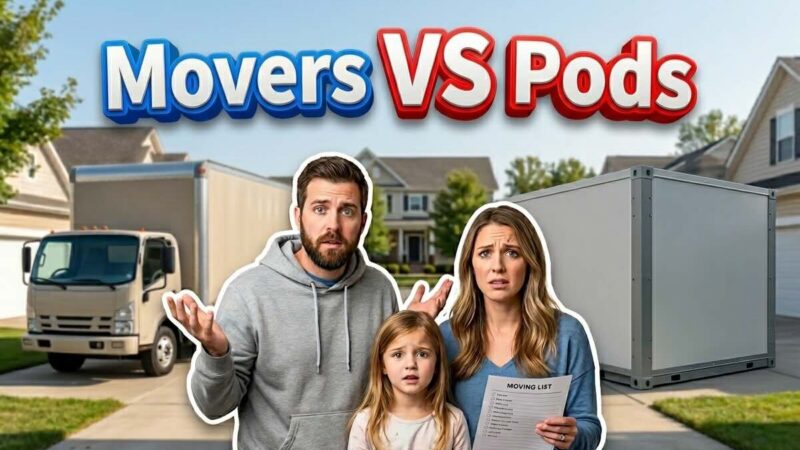 Full-Service Movers vs Pods for Long Distance