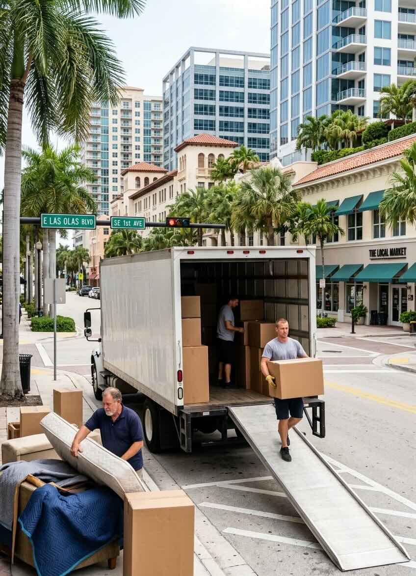 Fort Lauderdale Florida moving cost guide from Coastal Moving Services