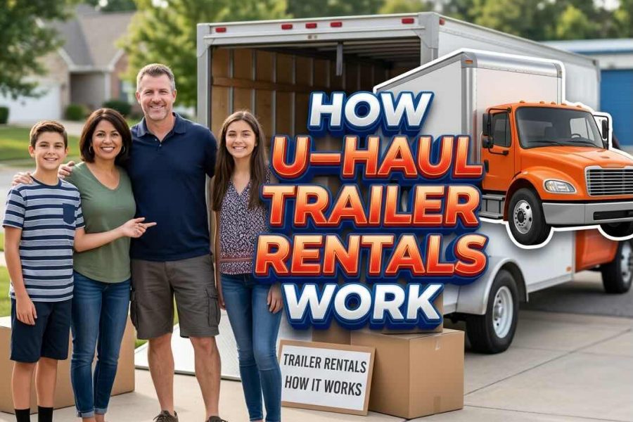 how u-haul trailer works